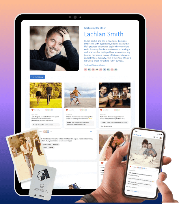 Memories platform features